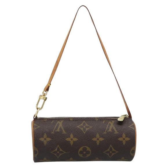 LOUIS VUITTON Monogram Papillon Täschchen LV Auth 184343