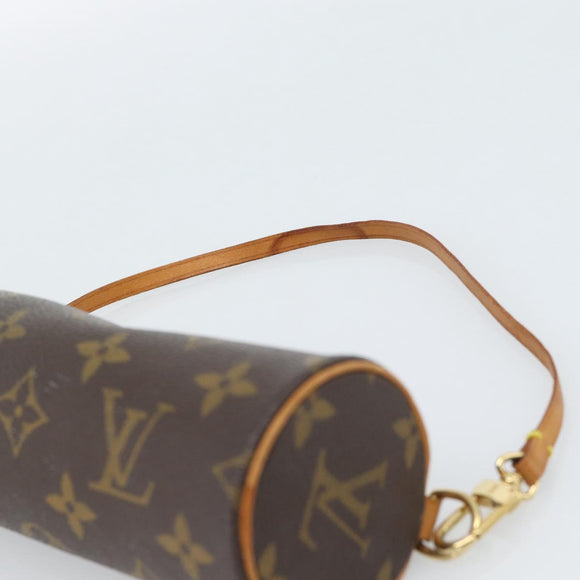 LOUIS VUITTON Monogram Papillon Täschchen LV Auth 184343