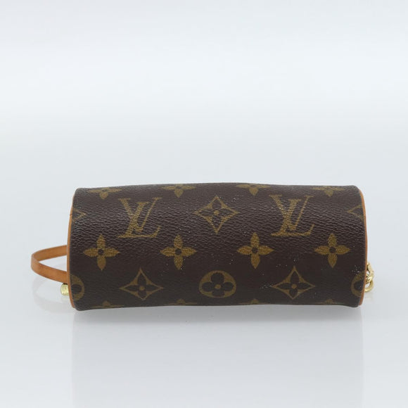 LOUIS VUITTON Monogram Papillon Täschchen LV Auth 184343