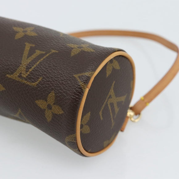 LOUIS VUITTON Monogram Papillon Täschchen LV Auth 184345V