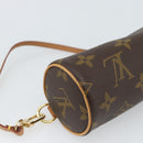 LOUIS VUITTON Monogram Papillon Täschchen LV Auth 184345V-16