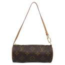 LOUIS VUITTON Monogram Papillon Täschchen LV Auth 184345V-13