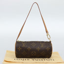 LOUIS VUITTON Monogram Papillon Täschchen LV Auth 184345V-12