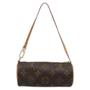LOUIS VUITTON Monogram Papillon Täschchen LV Auth 184345V-2