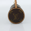 LOUIS VUITTON Monogram Papillon Täschchen LV Auth 184345V-3
