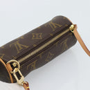 LOUIS VUITTON Monogram Papillon Täschchen LV Auth 184345V-6