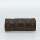 LOUIS VUITTON Monogram Papillon Täschchen LV Auth 184345V-5