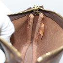LOUIS VUITTON Monogram Mini Pochette Accessoires Beutel N41667 LV Auth 184348A-19