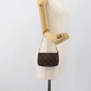 LOUIS VUITTON Monogram Mini Pochette Accessoires Beutel N41667 LV Auth 184348A-20