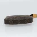 LOUIS VUITTON Monogram Mini Pochette Accessoires Beutel N41667 LV Auth 184348A-5