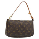 LOUIS VUITTON Monogram Pochette Accessoires Accessory Pouch M51980 Auth 184349A-1