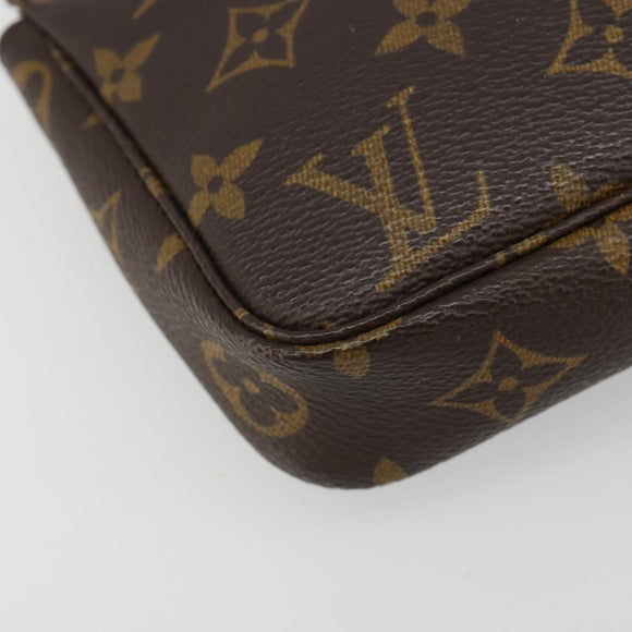 LOUIS VUITTON Monogram Pochette Accessoires Accessory Pouch M51980 Auth 184349A