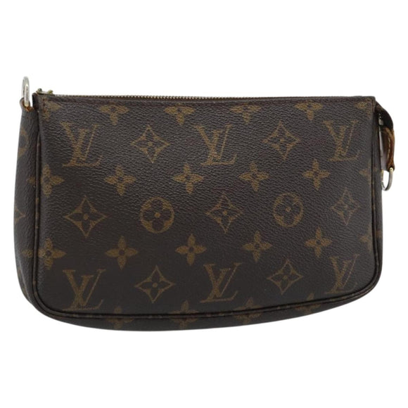 LOUIS VUITTON Monogram Pochette Accessoires Pouch M51980 LV Auth 184350