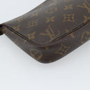 LOUIS VUITTON Monogram Pochette Accessoires Pouch M51980 LV Auth 184350-16