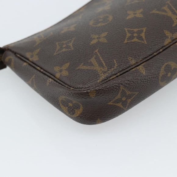 LOUIS VUITTON Monogram Pochette Accessoires Pouch M51980 LV Auth 184350