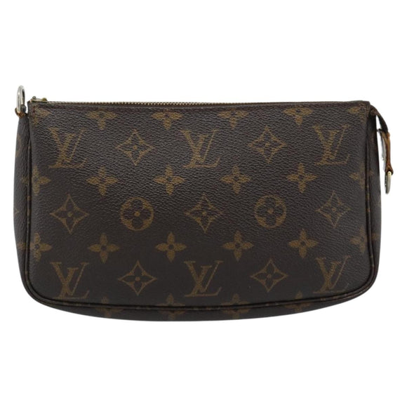 LOUIS VUITTON Monogram Pochette Accessoires Pouch M51980 LV Auth 184350