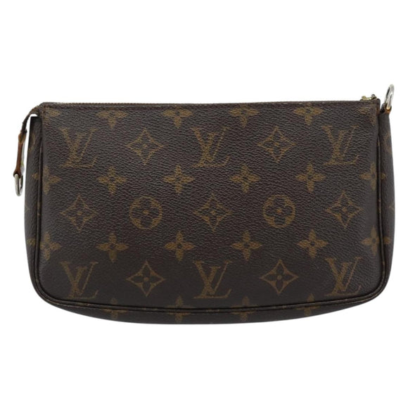 LOUIS VUITTON Monogram Pochette Accessoires Pouch M51980 LV Auth 184350