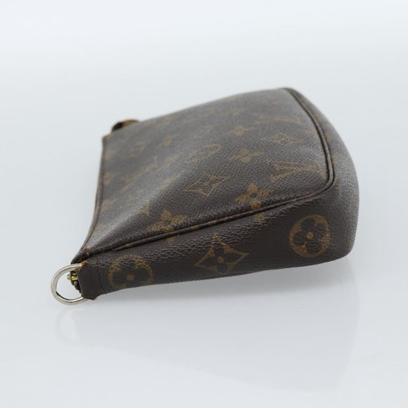 LOUIS VUITTON Monogram Pochette Accessoires Pouch M51980 LV Auth 184350