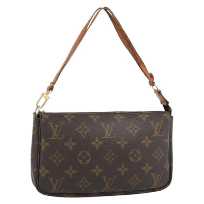 LOUIS VUITTON Monogram Pochette Accessoires Pouch M51980 LV Auth 184353