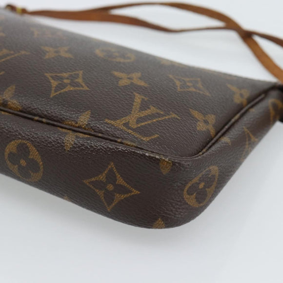 LOUIS VUITTON Monogram Pochette Accessoires Pouch M51980 LV Auth 184353