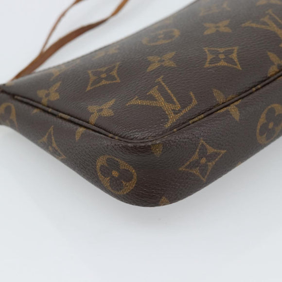 LOUIS VUITTON Monogram Pochette Accessoires Pouch M51980 LV Auth 184353