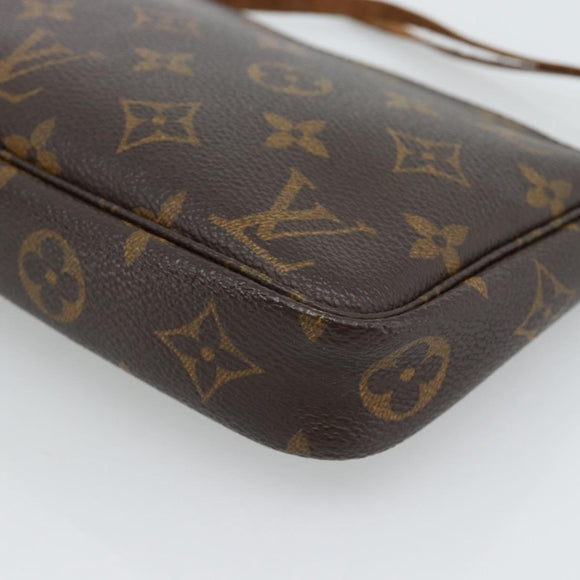LOUIS VUITTON Monogram Pochette Accessoires Pouch M51980 LV Auth 184353