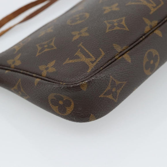 LOUIS VUITTON Monogram Pochette Accessoires Pouch M51980 LV Auth 184353