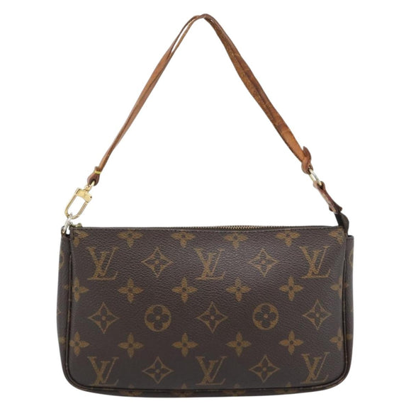 LOUIS VUITTON Monogram Pochette Accessoires Pouch M51980 LV Auth 184353