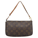 LOUIS VUITTON Monogram Pochette Accessoires Pouch M51980 LV Auth 184353-2