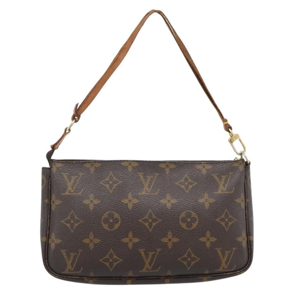 LOUIS VUITTON Monogram Pochette Accessoires Pouch M51980 LV Auth 184353