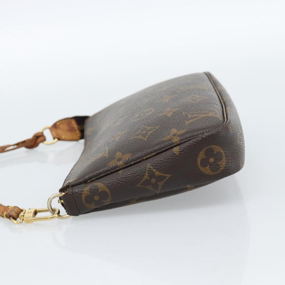 LOUIS VUITTON Monogram Pochette Accessoires Pouch M51980 LV Auth 184353
