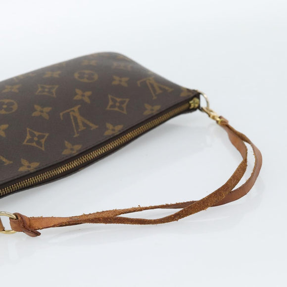 LOUIS VUITTON Monogram Pochette Accessoires Pouch M51980 LV Auth 184353