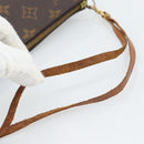 LOUIS VUITTON Monogram Pochette Accessoires Pouch M51980 LV Auth 184353-8