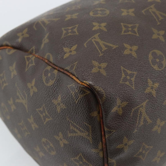 LOUIS VUITTON Monogram Speedy 30 Hand Bag M41526 LV Auth 184356