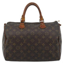 LOUIS VUITTON Monogram Speedy 30 Hand Bag M41526 LV Auth 184356-13