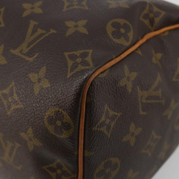 LOUIS VUITTON Monogram Speedy 25 Hand Bag M41528 LV Auth 184357A