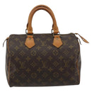 LOUIS VUITTON Monogram Speedy 25 Hand Bag M41528 LV Auth 184357A-13