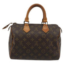 LOUIS VUITTON Monogram Speedy 25 Hand Bag M41528 LV Auth 184357A-2