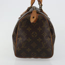 LOUIS VUITTON Monogram Speedy 25 Hand Bag M41528 LV Auth 184357A-4