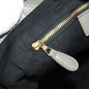 BALENCIAGA The Giant City Hand Bag Leather 2way Gray Gold 281770 Auth 184362M-23