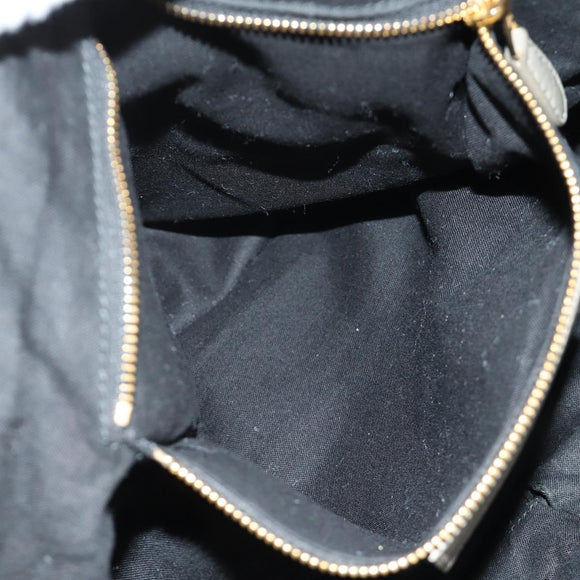 BALENCIAGA The Giant City Hand Bag Leather 2way Gray Gold 281770 Auth 184362M