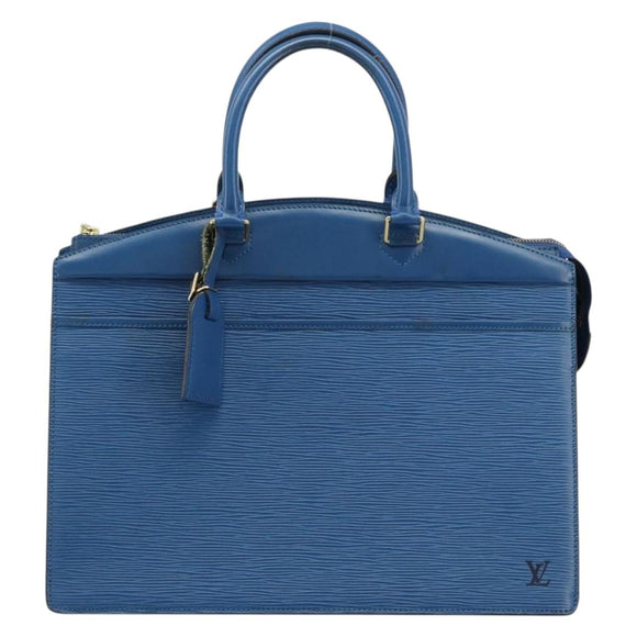 LOUIS VUITTON Epi Riviera Hand Bag Blue M48185 LV Auth 184363