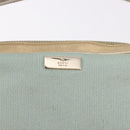 GUCCI Hand Bag Canvas Leather Light Blue 039 1133 Auth 184368A-17