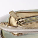 GUCCI Hand Bag Canvas Leather Light Blue 039 1133 Auth 184368A-10