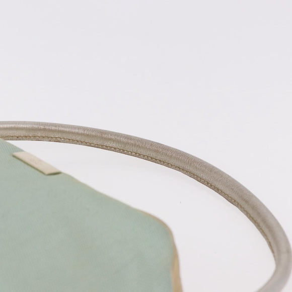 GUCCI Hand Bag Canvas Leather Light Blue 039 1133 Auth 184368A