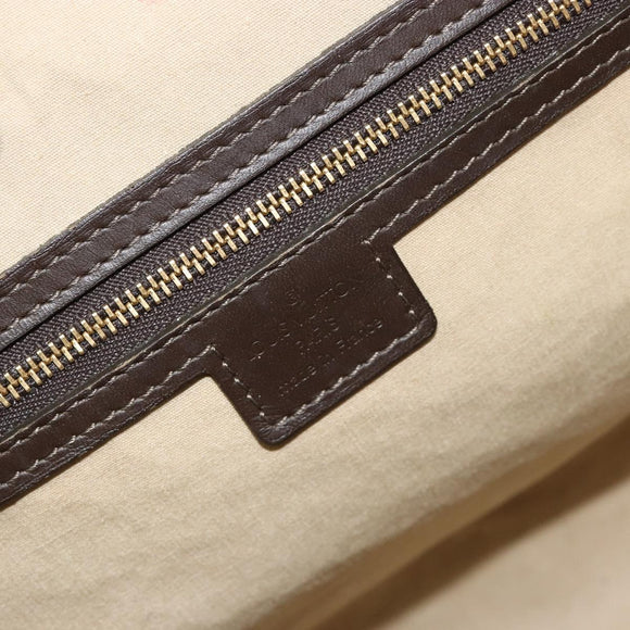 LOUIS VUITTON Monogram Mini Josephine PM Hand Bag Khaki M92215 LV Auth 184371