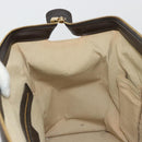 LOUIS VUITTON Monogram Mini Josephine PM Hand Bag Khaki M92215 LV Auth 184371-19