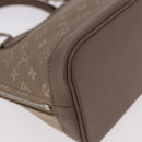 LOUIS VUITTON Monogram Satin Little Alma Hand Bag Gray M92147 LV Auth 184372-9