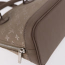 LOUIS VUITTON Monogram Satin Little Alma Hand Bag Gray M92147 LV Auth 184372-15