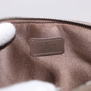 LOUIS VUITTON Monogram Satin Little Alma Hand Bag Gray M92147 LV Auth 184372-17